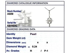 Antique 0.24 Ct Diamond and Seed Pearl, 14k Yellow Gold Pendant, Circa 1910
