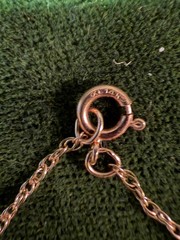 Vintage SOLID 14KT Gold Stamped 18″ Necklace Chain 0.8 Gram