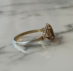 Soviet Women’s Ring Silver 875 Vintage USSR Size 7.5 / 17.75
