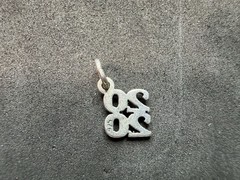 1.03g Vintage Sterling Silver 925 Pendant 2020 Graduation Year Charm Retro M