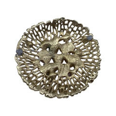 J7I Vintage 1960s Sarah Coventry Gold Plated Catalog Collectors Piece Pendant
