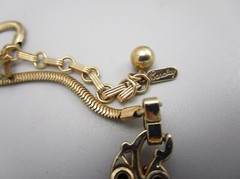 BEAUTIFUL 1950’S BARCLAY GOLDTONE PINK RHINESTONE CHOKER NECKLACE