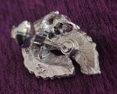 Clip-On Earrings Lot of 3- Includes one pair Sarah Coventry 1964 Silver Splendor