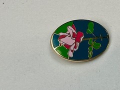 Happy Mother’s Day Rose Enamel Brooch Pin On Card By Valley Casting