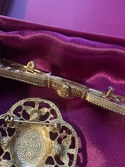 VTG 1928 Pin Lot *ALL FOR REPAIR* Missing Stones/pin-back Victorian Style Brooch