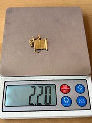 UNIQUE VINTAGE 14K TORAH 10 COMMANDMENTS MOSES PENDANT NECKLACE MADE IN ISRAEL