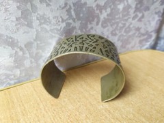 Vintage old retro bracelet Wonderful Cuff Bracelet Armenia Melchior USSR Soviet