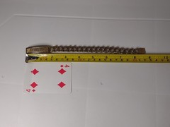 8.25 Inch Vintage Speidel Bradley ID Heavy Chain Bracelet
