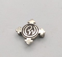 Presbyterian Woman Cross Sterling Silver Brooch Pin Jewelry