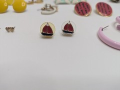 Lot of Older Cosmetic Jewelry – Bracelets Cufflinks Clip On & Pierce Earrings