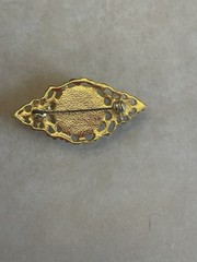 Vintage Casual Corner Gold Tone Pearl 1980’s Brooch Pin NEW