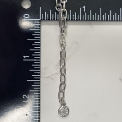4th of JULY Perfect Gift Rare CAROLINE EMMONS Art Deco NEW Silver Tone Necklace