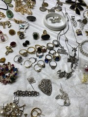 Lot Of Antique/Costume Jewelry