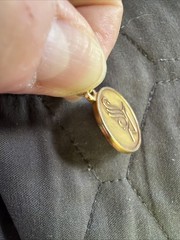 1968 Vintage 10k 1/10 Gold Fill AWTAR SAV Charm Pendant