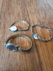 Large Lot of Vintage Costume Jewelry from an Estate, Necklaces, Watches, More