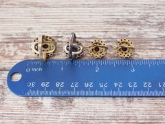 Vtg Antique 900 Silver Bohemian Garnet Bracelet Ring Necklace Pin Pendant Lot