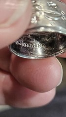 Vintage Signed Uncas Sterling Silver Celestial Moon And Star Ring