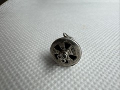 Vintage NASA Mercury space Ship capsule sterling Silver 925 Moon charm A2