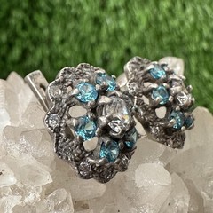 Vintage Earrings Silver 925 Women’s Jewelry