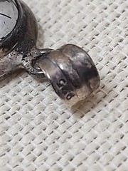 Sterling Silver 925 Oval Black Rutilated Quartz Statement Pendant