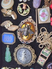 Vintage Rhinestones Designer Costume Jewelry Lot
