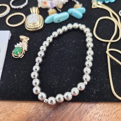 Estate Jewelry Asst Lot Of 30 Items Silver- Turquoise-Rings-Necklaces VTG #4 Set
