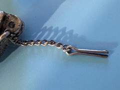 Vtg Israel Silver Cuff Bracelet 46 Grams Grapes & Palm Tree Hinged w/Pin Judaica
