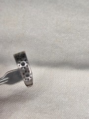 Vintage Signed Mark Anthony Sterling Silver Toe Ring SUNBURST DESIGN Size 3