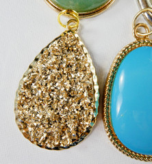 Jewelry Lot 10 Large Pendants Need Chains All Pretty Nice Quality