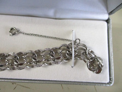 Sterling Silver – ELCO 10mm Double Cable Chain 7.75″ Bracelet – 21.1g