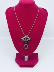 VTG DeCurtis 12k Filled Necklace/Brooch