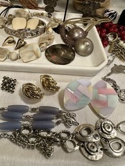 Boho Jewelry Lot 100 Pc. All Wearable Vintage And Modern