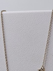 Antique Gold Filled Lavalier Pendant With Vintage 18″ Chain