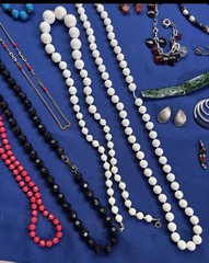 Large Mix Costume Jewelry Lot 30+ Pieces
