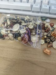 Vintage Now Bulk Jewelry bead Lot 130Pc ALL Brand New Untested 200+Mix and Match