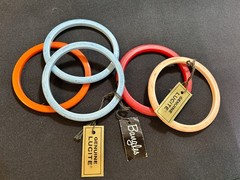 5 ~ Vintage 1950’s-1960’s Dupont Lucite Bangle Bracelet Lot – Mid-Century Modern