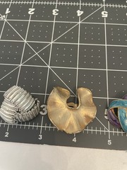 VTG Clip Earrings Lot STATEMENT RUNWAY STYLE Mosaic Geometric Dangle MORE *Read*