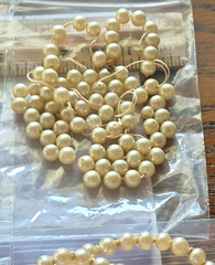 Vintage Jewelry LOT of 8 pearl bead necklaces Repair repurpose restring
