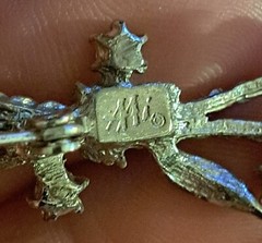 Vintage AAi Silver Tone Brooch
