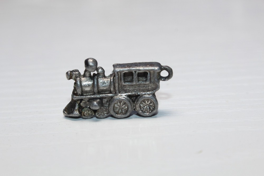 Vintage Sterling Silver Charm Train Locomotive Steam Engine Travel Adventure