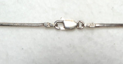 VINTAGE STUNNING STERLING SILVER LARIAT NECKLACE ~ 925 ~ MADE IN ITALY~ MILOR