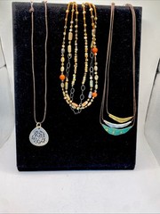 Silpada Retired Set of 3 Vintage Necklaces
