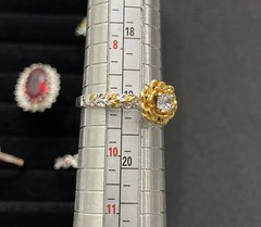✨Lot Of 5 Vintage To Now Beautiful Gemstone Estate Rings, All Size 9✨
