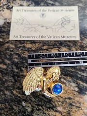 “ANGEL” Brooch Pin. Unk Designer Brooches