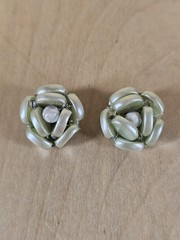 Vintage Clip On Earrings Lot 14 Pairs