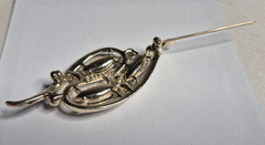 Lot of 4 Vtg Brooches WINARD SORRENTO EMMONS RUSSIAN LOLLIPOP