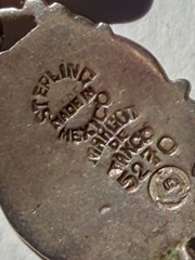 vintage signed Margot de taxco mexican 925 it sterling silver jewelry