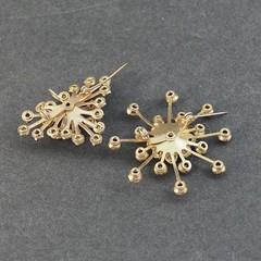 Vintage Lot Brooch Pin Convertible Pendant Rhinestone Snowflake Starburst Bundle