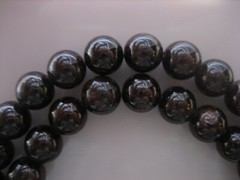 DESIGNER SIGNED BBJ 20″ 9MM BEADED 20″ NECKLACE