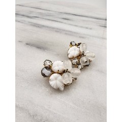Juliana DeLizza And Elster Earrings -White